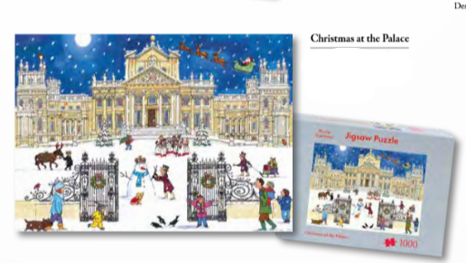 Puzzle -  Christmas at the Palace 1000 piece