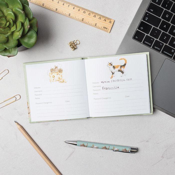 Password Book Hedgehog 'New Beginnings'