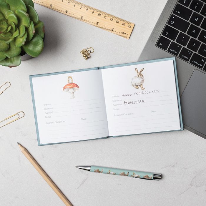 Password Book Fox 'Snug as a Cub'