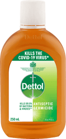 Reckitt Benckiser Dettol Antiseptic Liquid 250ml