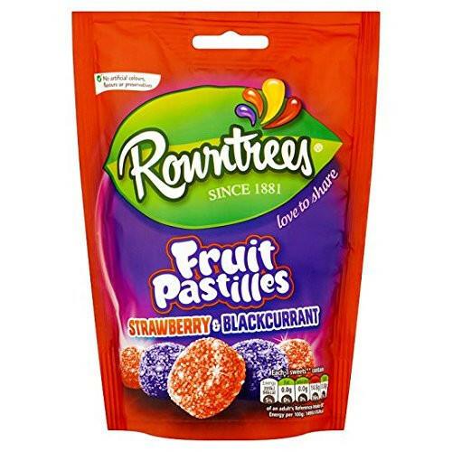 Rowntree's Strawberry & Blackcurrant Fruit Pastilles 143g
