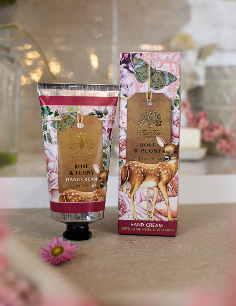 English Soap Company Anniversary Rose & Peony Luxury Hand Cream 75ml