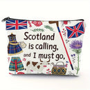 Cosmetic - Scotland Is Calling and I Must Go Icon or Pencil Pouch (Size 8'x6")