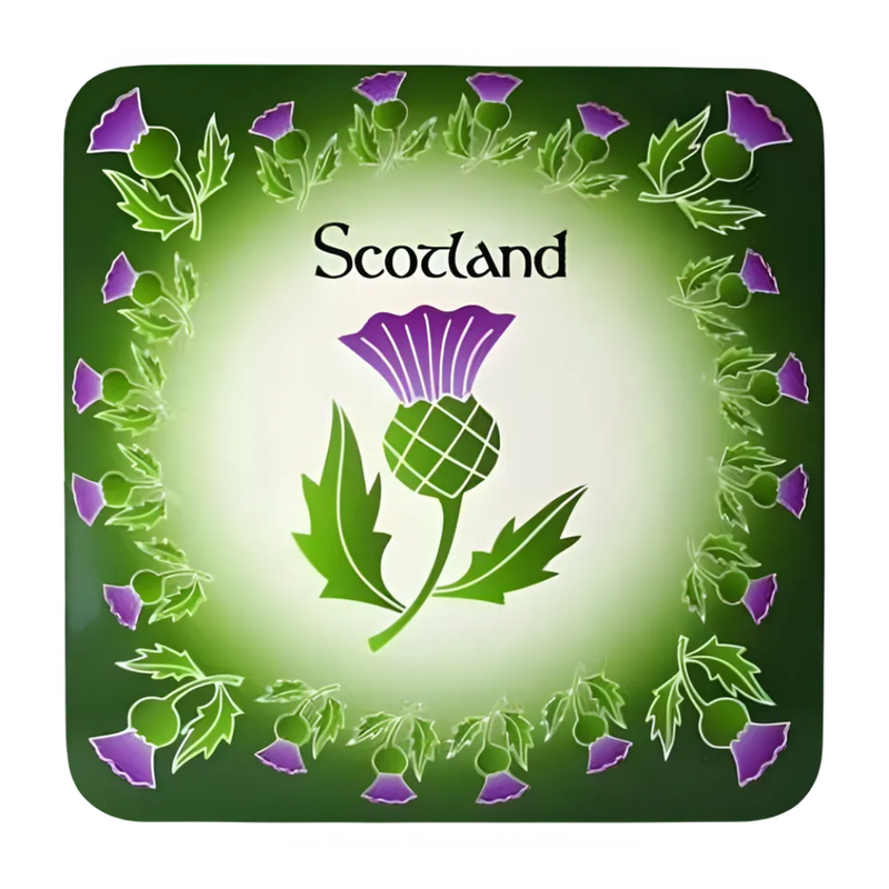 Scottish Thistle Coaster