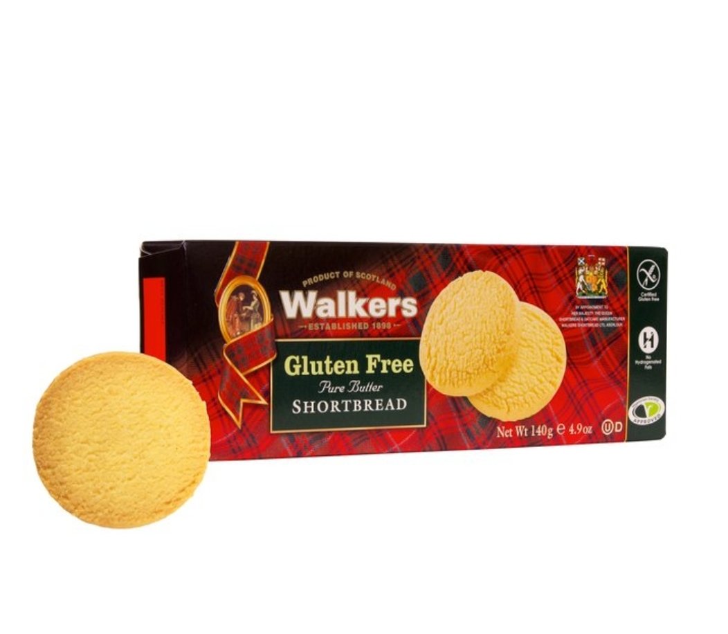Walkers Gluten Free Shortbread 140g