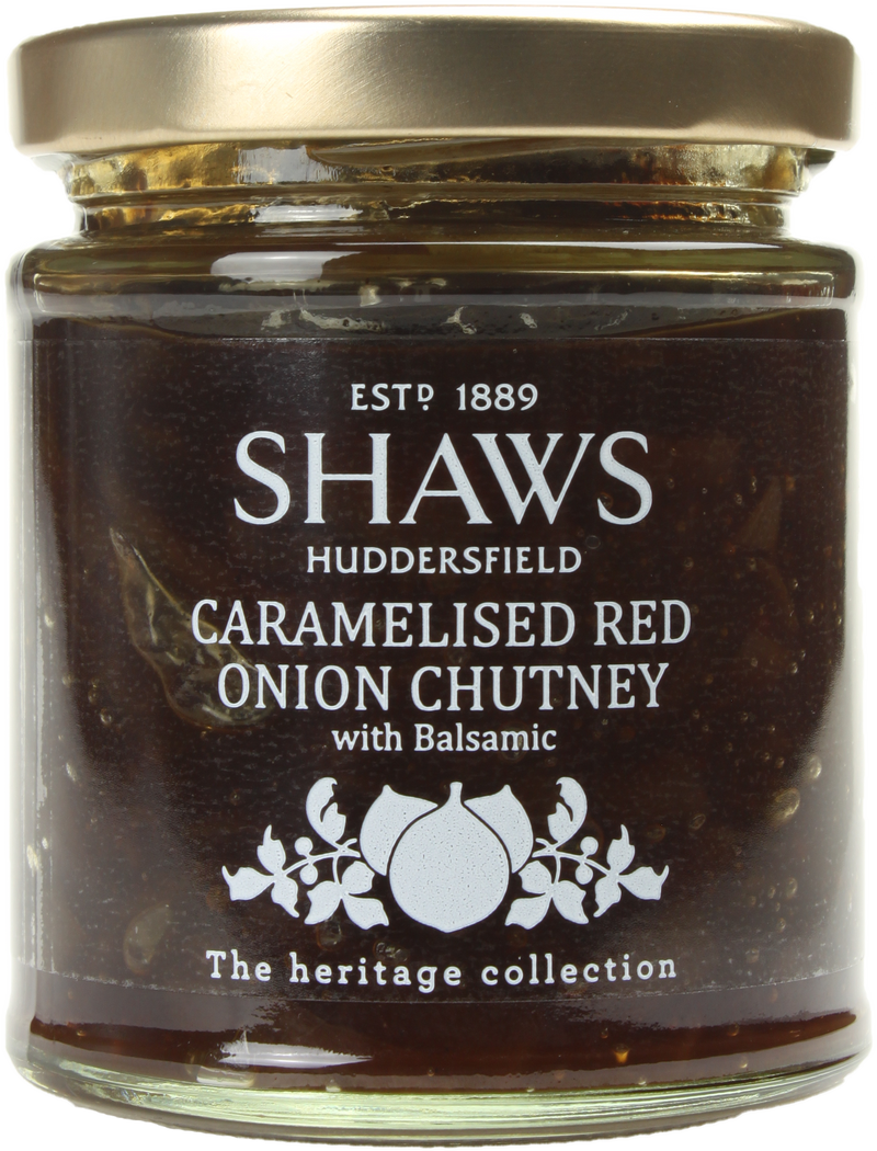 Shaws Caramelised Red Onion Chutney with Balsamic 195g