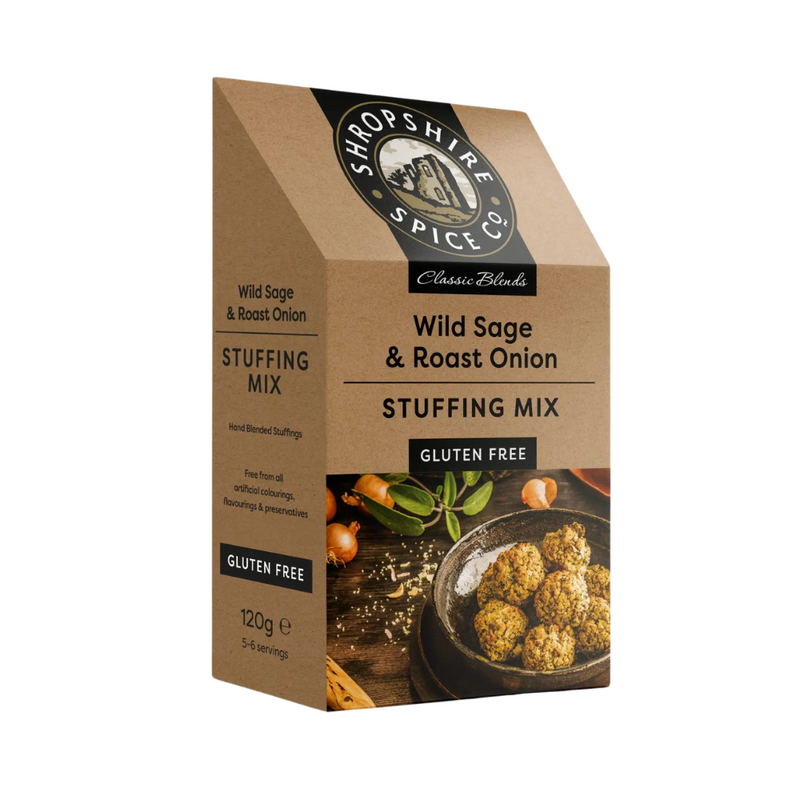 Shropshire Spice Wild Sage & Roast Onion Stuffing 120g (Gluten Free)