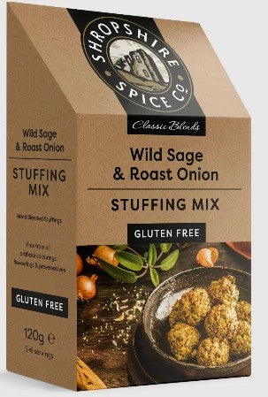 Shropshire Spice Wild Sage & Roast Onion Stuffing 120g (Gluten Free)