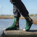 Socks (Men's) - Stag: Portrait of a Stag