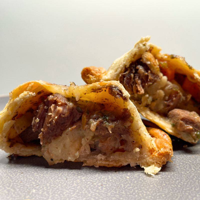 Steak & Guinness Pasty 10oz (1/2lb Ship Weight)