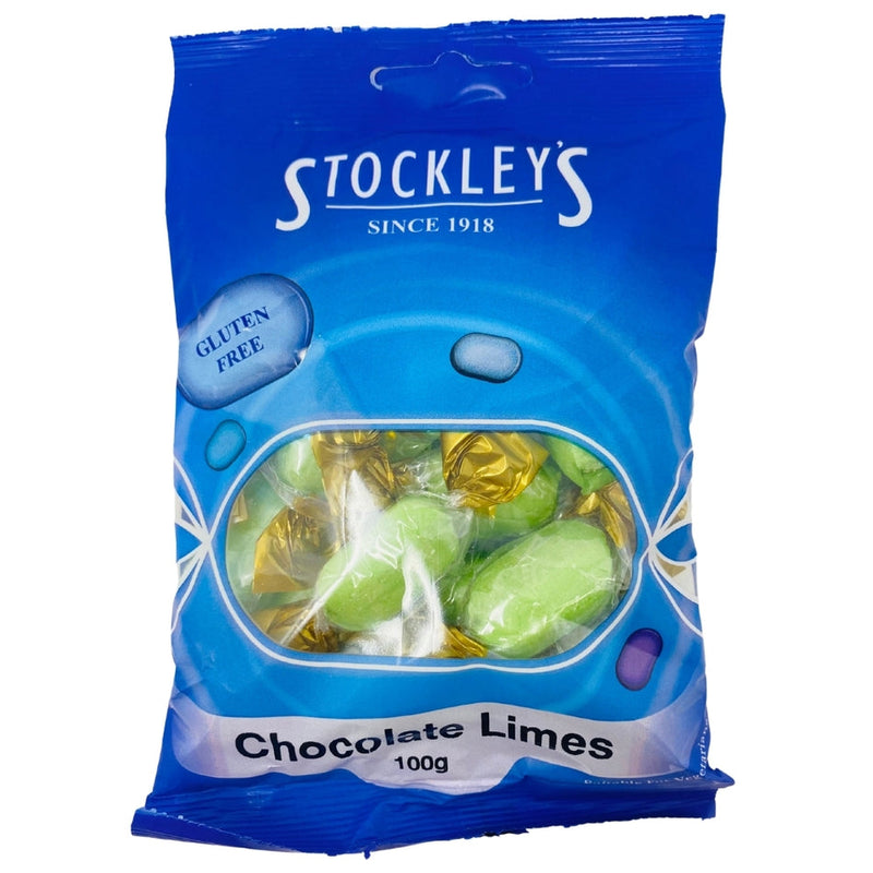 Stockley's Chocolate Limes 100g