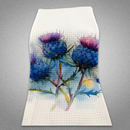 Tea Towel - Custom Made Thistles (15x27)