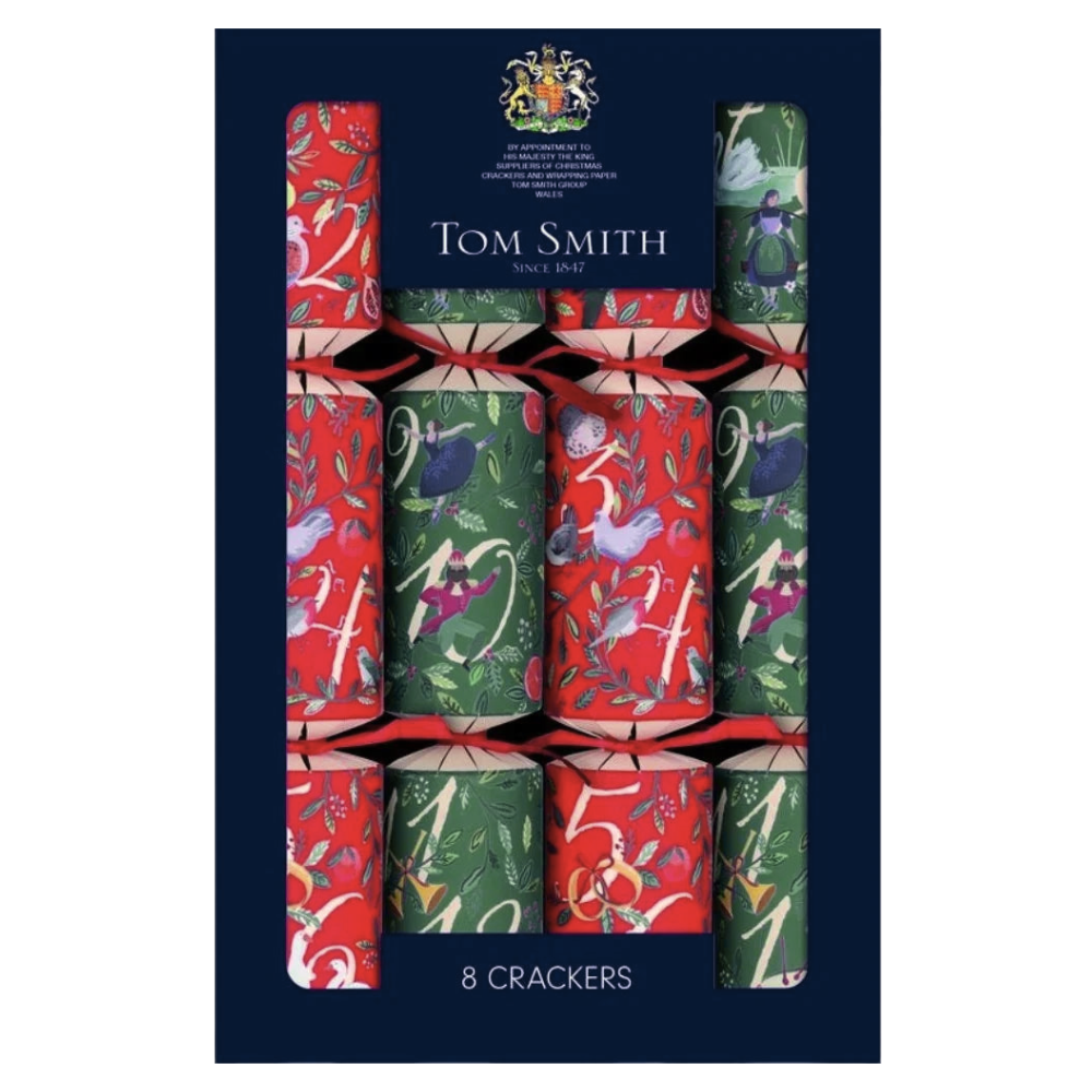 Tom Smith 12 Days of Christmas Family Crackers (8 x 12.5")