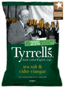 Tyrrell's Sea Salt & Cider Vinegar Crisps 40g