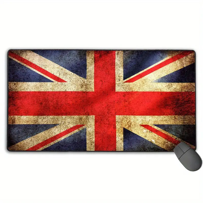 UK Union Jack Mouse Pad Size 11.81" x 23.62"