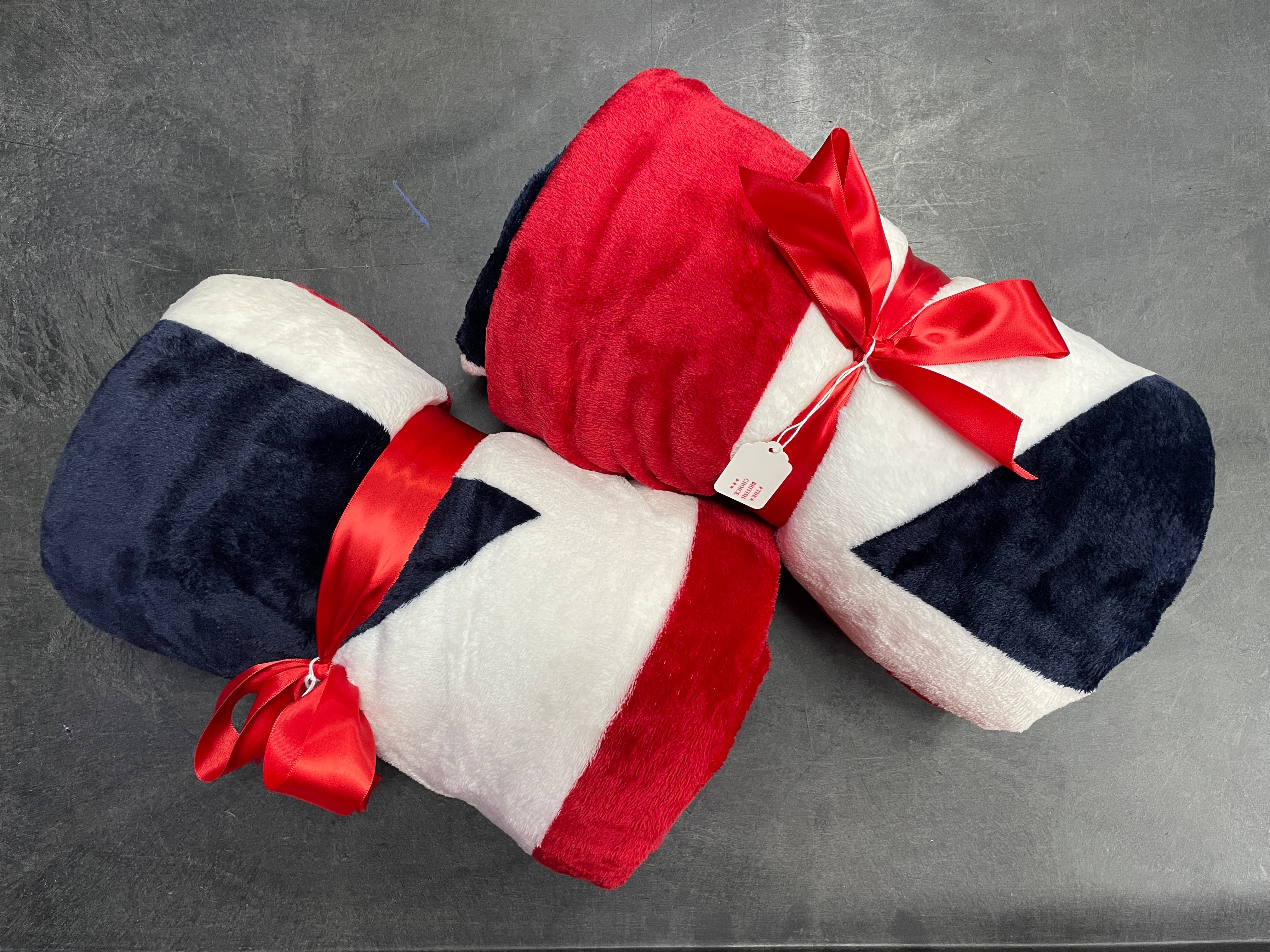 Throw - UK Union Jack Flag Fleece Throw 59 x 79"