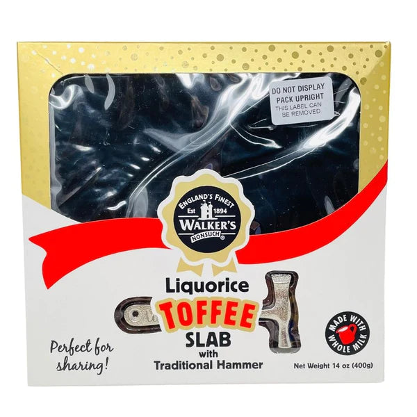 Walker's Nonsuch Liquorice Slab 400g