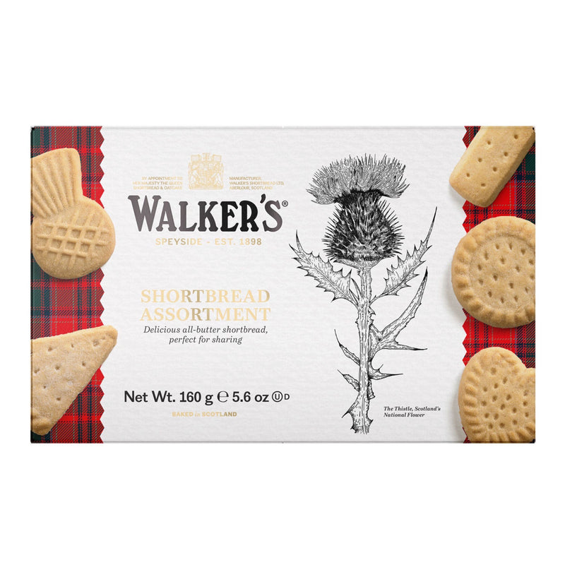 Walkers Shortbread Assortment Thistle 160g