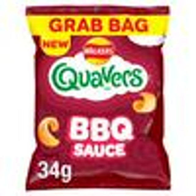 Walkers Quavers BBQ Sauce 34g