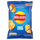 Walkers Cheese & Onion Flavor Crisps 32.5g Bag