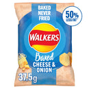 Walkers Oven Baked Cheese & Onion Flavor Crisps 37.5g Bag
