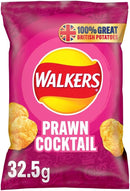 Walkers Prawn Cocktail Flavour Crisps 32.5g