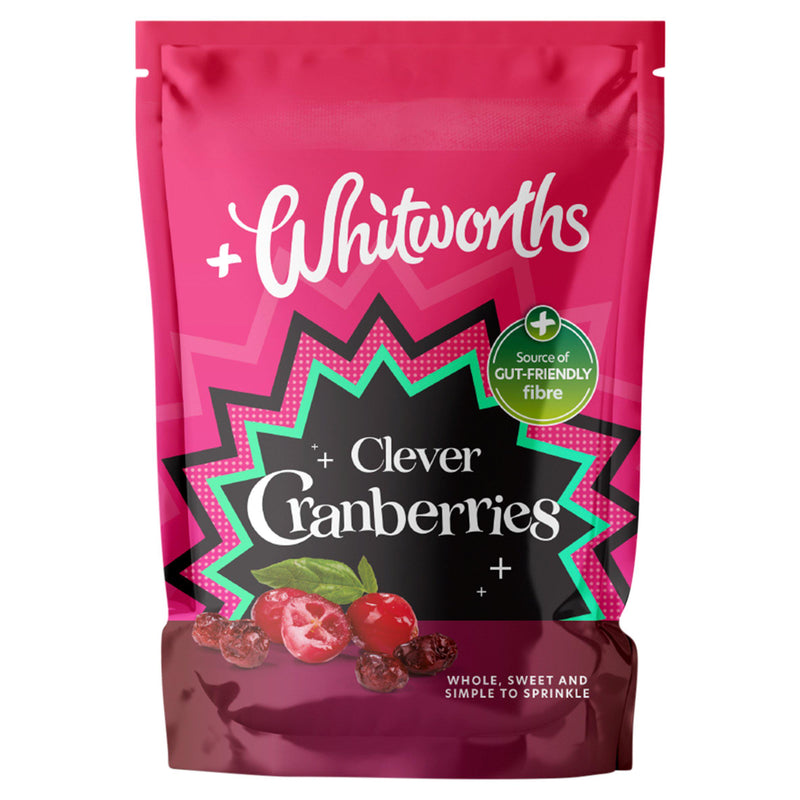 Whitworths Clever Cranberries 130g (Best before June 2025)