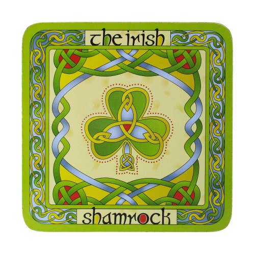 Set of 4 Irish Emblem Coasters