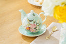 Tea For One Set - Robin's Rose Garden Fine Porcelain