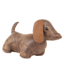Door Stop - Dexter Daschund Dog  Brown (8" x 14" approx)