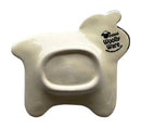 Teabag Holder Hand Painted Ceramic Woolly Ware Sheep