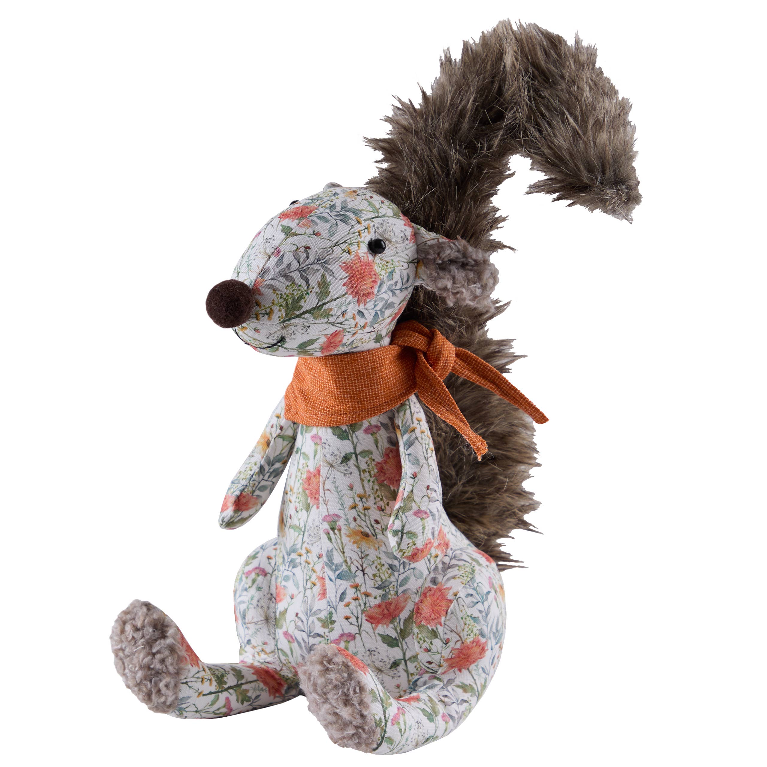 Door Stop - Squizmo Squirrel. Multicolour - Size 13.4" x 10" x 6"