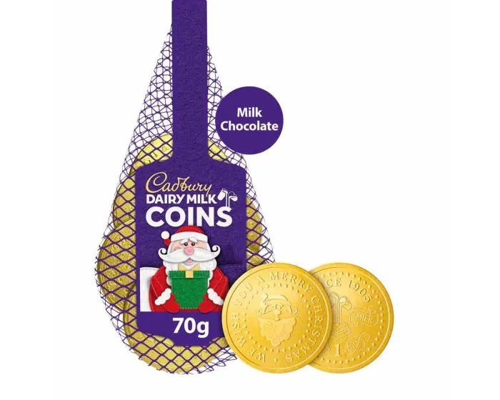 Cadbury Dairy Milk Chocolate Coins 70g