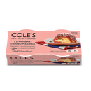 Coles Strawberry Steamed puddings Made with lashings of Tiptree Strawberry Jam.