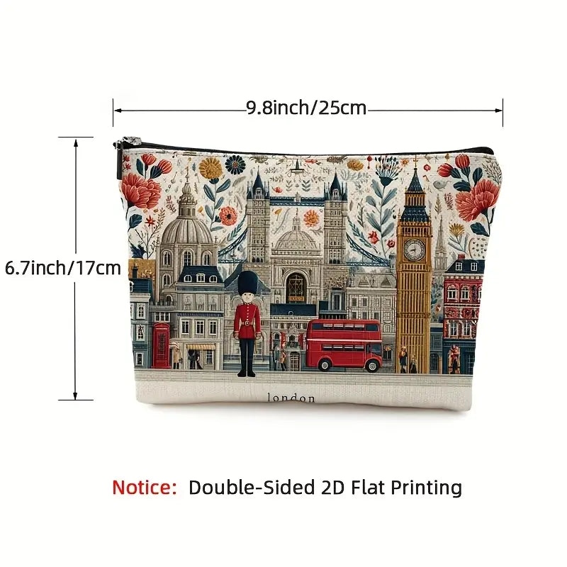 Cosmetic - London Cityscape (2d flat printing) Size: 9.8" x 6.7"