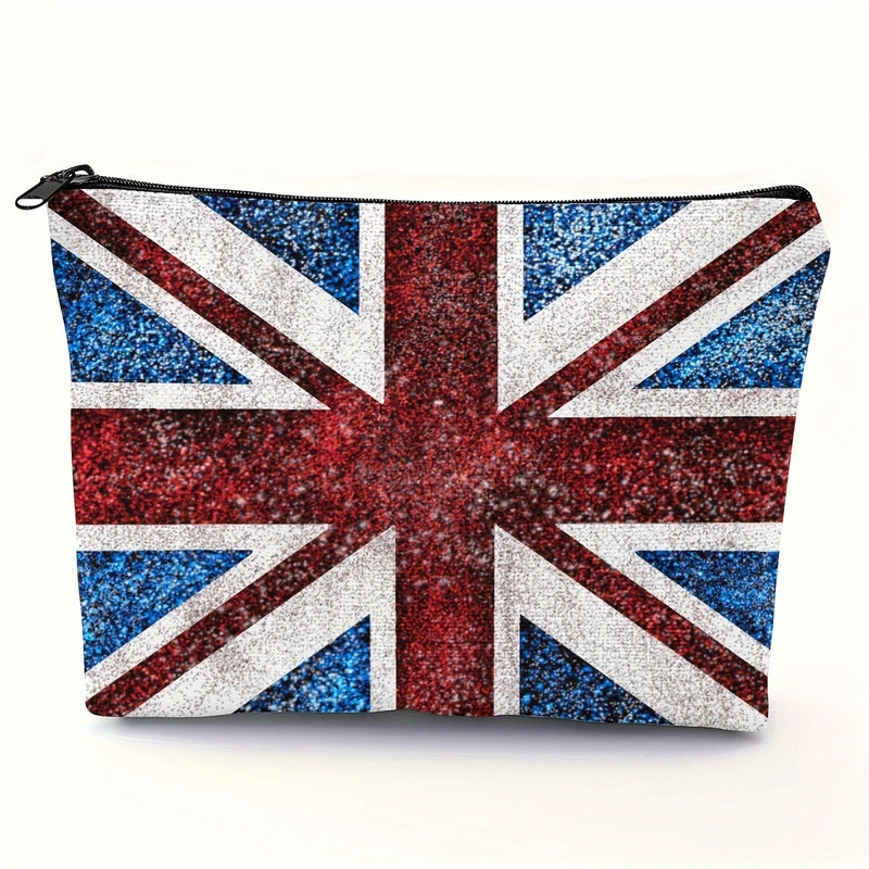 Cosmetic - Union Jack (double sided print) Size 8.6" x 7"