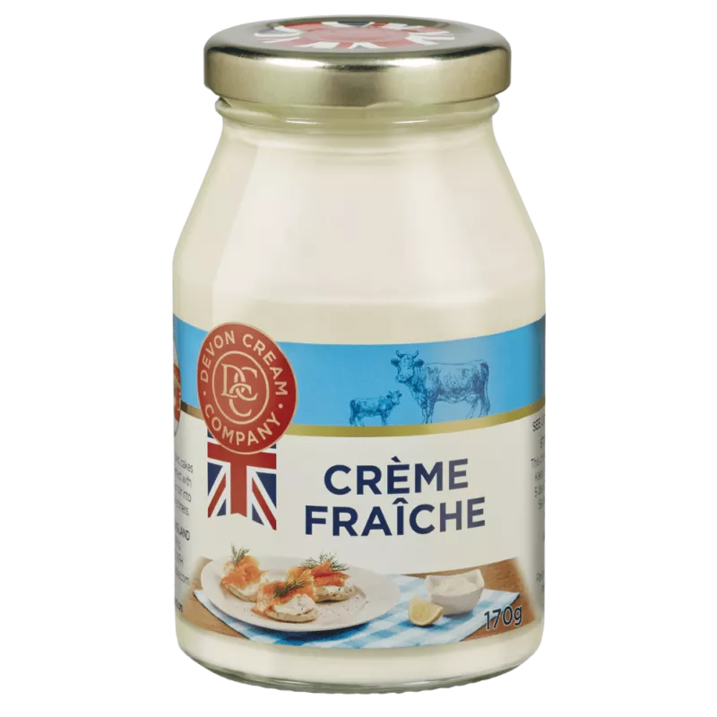 Devon Cream Company Creme Fraiche 170g (Ship at Customer's Own Risk) (1/4 lb to frozen weight)