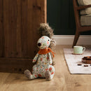 Door Stop - Squizmo Squirrel. Multicolour - Size 13.4" x 10" x 6"