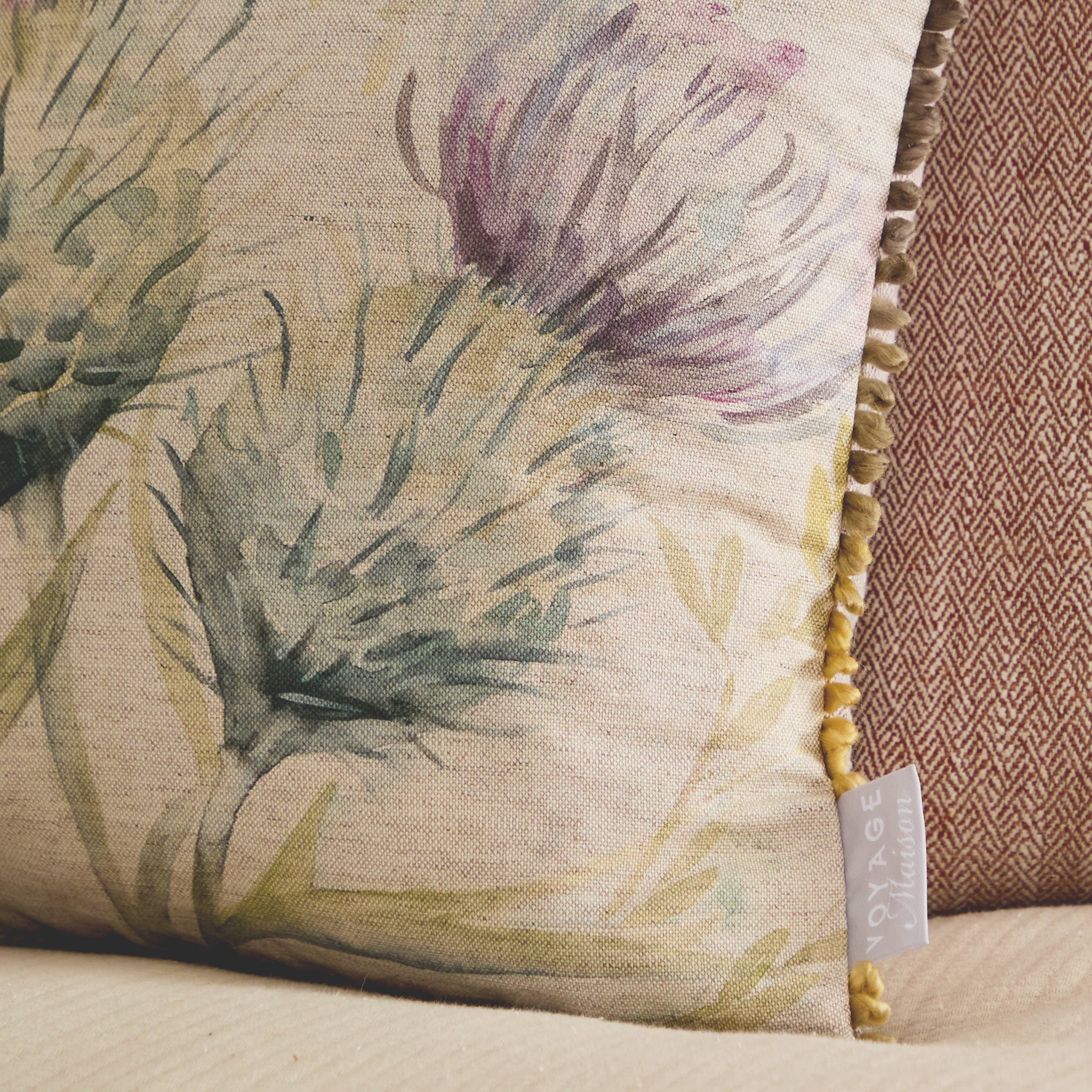 Cushion Cover Only Thistle Print - 43 x 43cm