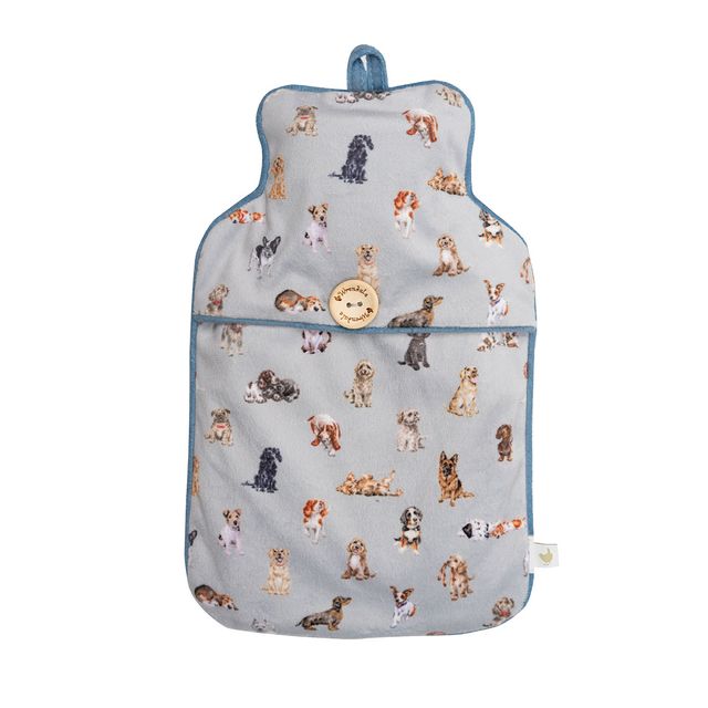 Hot Water Bottle - A Dog's Life Design