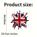 Decal - Union Jack Splash Decal 6"