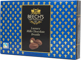 Beech's Milk Chocolate Brazil Nuts -145g (Vegan)