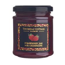 Thursday Cottage Deluxe Strawberry Jam with Champagne 210g