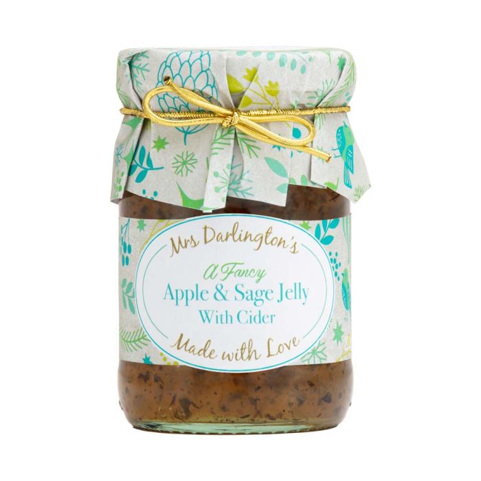 Mrs Darlington's Apple & Sage Jelly With Cider 212g (Best Before May 2026)