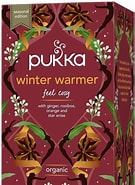 Pukka 20 Seasonal Edition Organic Winter Warmer Herbal Tea Sachets 38g