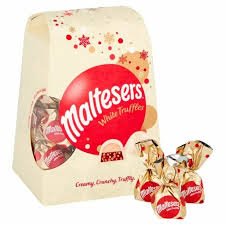 Maltesers Truffles White Chocolate Gift Box of Chocolates 200g