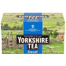 Yorkshire Decaf Teabags 40ct (125g)