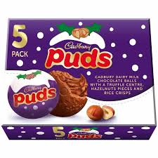 Cadbury Puds 5 Pack 175g