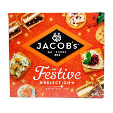 Jacob's Festive Biscuits for Cheese 450g