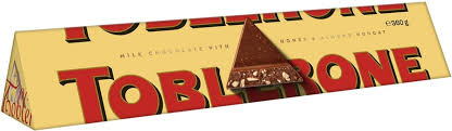 Toblerone Milk Chocolate with Honey & Almond Nougat 360g